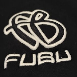 FUBU Black and White Logo Sweatshirt